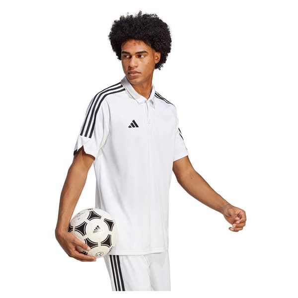 Adidas Kortärmad Piké Tiro23 L Vit M / Regular Man