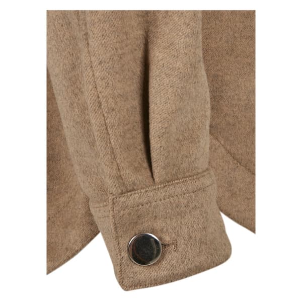 Urban Classics Skjorta Classic Over Beige M Kvinna
