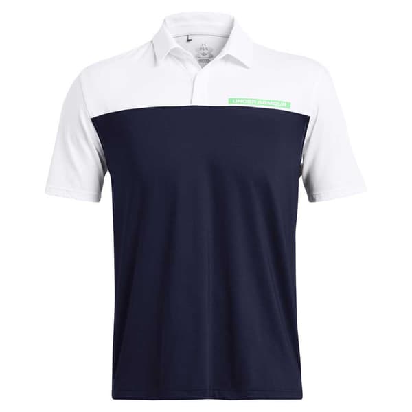 Under Armour Golf Kortärmad Piké Tee To Green Color Block  2XL