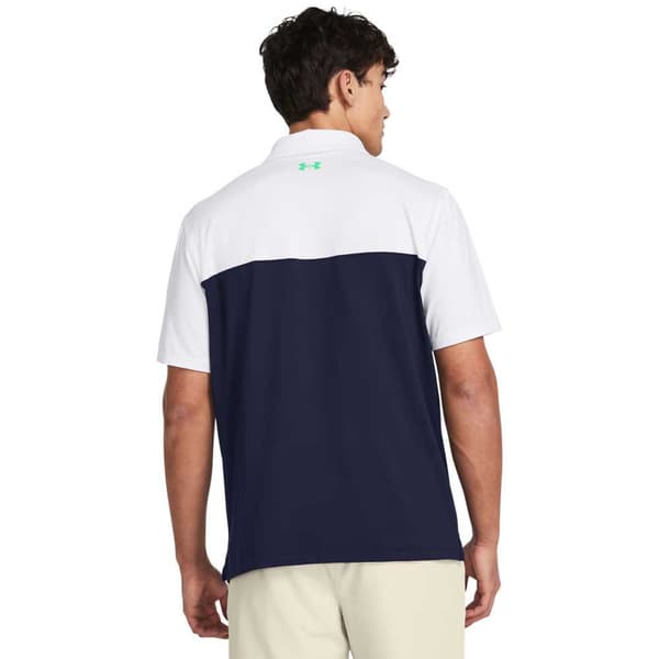 Under Armour Golf Kortärmad Piké Tee To Green Color Block  2XL