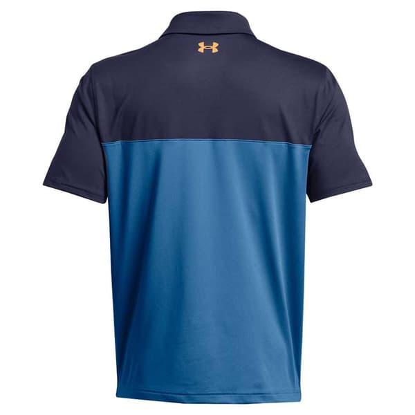 Under Armour Golf Kortärmad Piké Tee To Green Color Block  M
