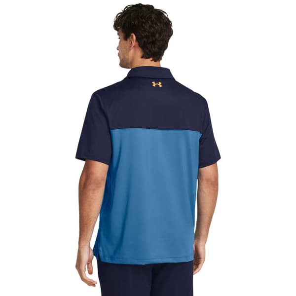 Under Armour Golf Kortärmad Piké Tee To Green Color Block  M