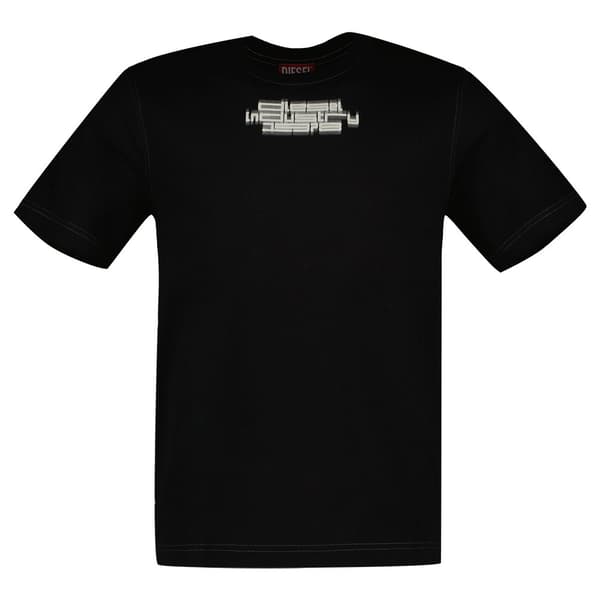 Diesel Kortærmet T-shirt Just Slits N6 Sort S Mand