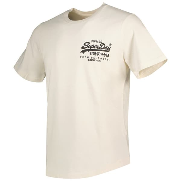 Superdry Kortärmad T-shirt Tokyo Vl Graphic Beige 2XL Man