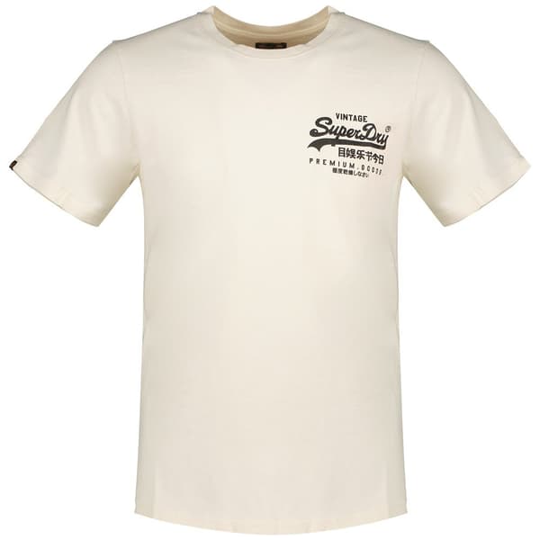 Superdry Kortärmad T-shirt Tokyo Vl Graphic Beige 2XL Man