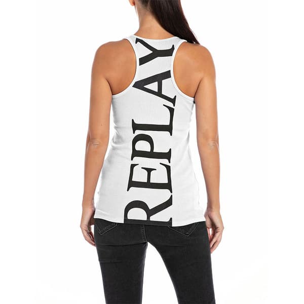 Replay Ärmlös T-shirt W3989m.000.22839g Vit S Kvinna
