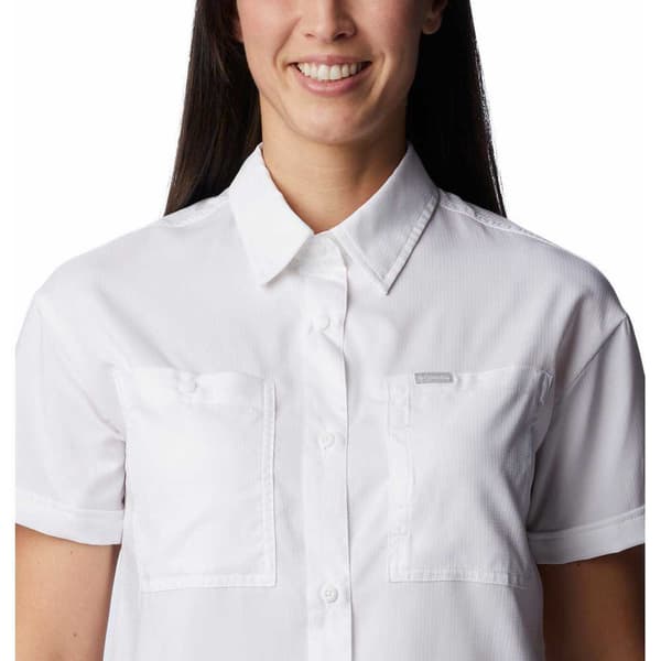 Columbia Kortärmad Tröja Silver Ridge Utility™ Vit M Kvinna