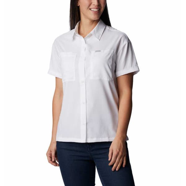 Columbia Kortärmad Tröja Silver Ridge Utility™ Vit XL Kvinna