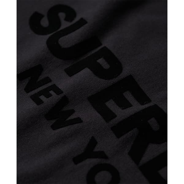 Superdry Kortärmad T-shirt Luxury Sport Loose Svart L Man