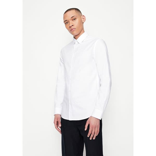 Armani Exchange Långärmad Tröja 8nzcgb_z8anz Vit L Man