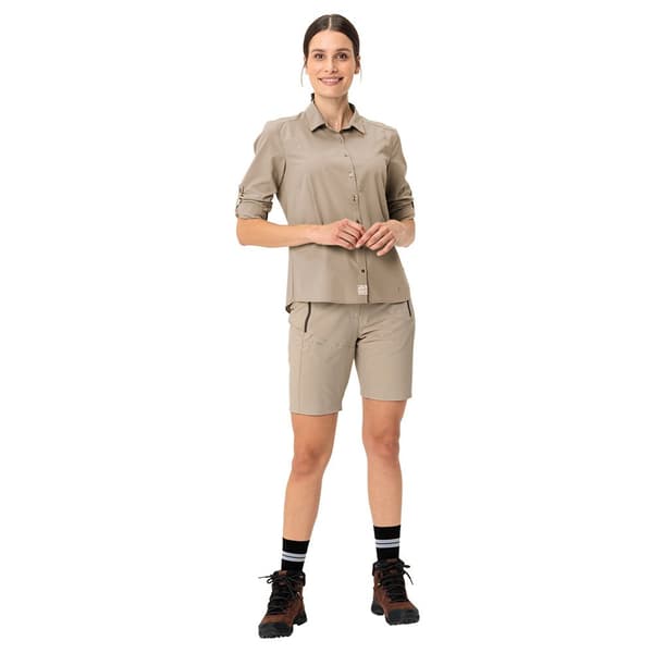 Vaude Långärmad Tröja Rosemoor Iv Beige 42 Kvinna