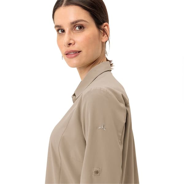 Vaude Långärmad Tröja Rosemoor Iv Beige 42 Kvinna