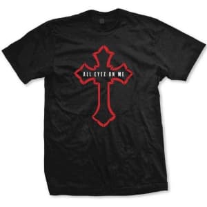 Tupac - All Eyez Logo Uni Bl XL