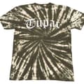 Miniatyrbillede 1 af 4: Tupac - Gothic Logo Uni Green Dip-Dye