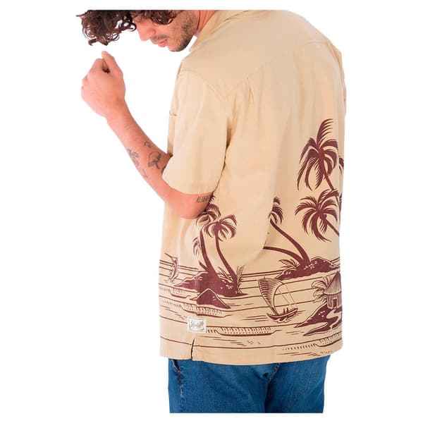 Hurley Lyhythihainen Paita Rincon Linen Oranssi L Mies