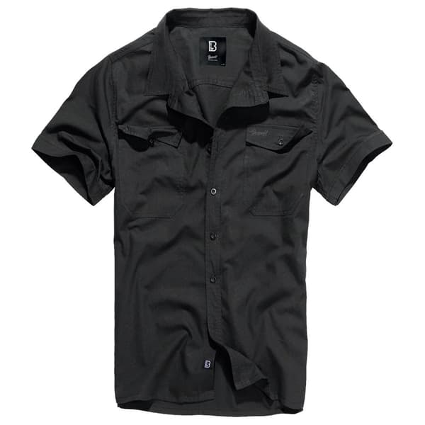 Brandit Kortärmad Tröja Roadstar Svart 4XL Man