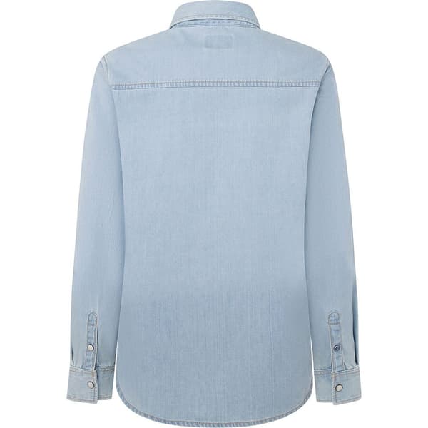 Pepe Jeans Långärmad Tröja Ivy Blå M Kvinna