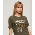 Miniatyrbild 3 av 6: Superdry Kortärmad T-shirt Reworked Classics Relaxed Grönt M Kvinna