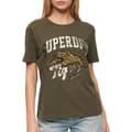 Miniatyrbild 1 av 6: Superdry Kortärmad T-shirt Reworked Classics Relaxed Grönt M Kvinna