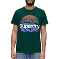 Miniatyrbild 1 av 5: Superdry Kortärmad T-shirt Great Outdoors Nr Graphic Grönt S Man