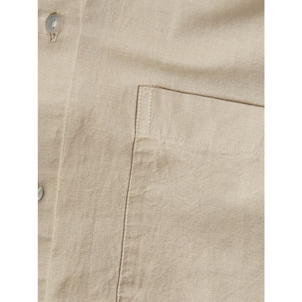 Jack & Jones Långärmad Tröja Jamie Relaxed Linen Jjxx Beige L Kvinna