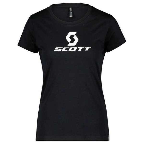 Scott Kortärmad T-shirt Icon Svart L Kvinna