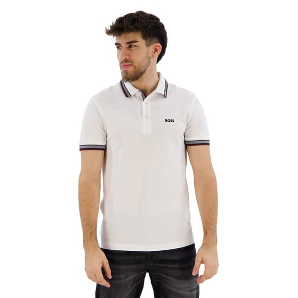 Boss Polo Paddy Valkoinen XL Mies