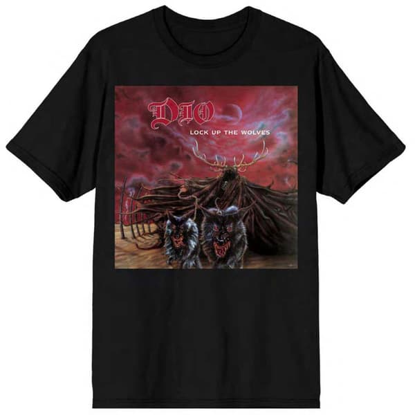 Dio Lock Up The Wolves T Shirt Black M
