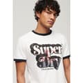 Miniatyrbild 4 av 6: Superdry Kortärmad T-shirt Photographic Logo Vit 3XL Man