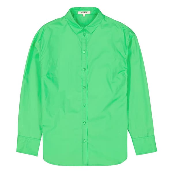 Garcia Långärmad Blus P40231 Grönt M Kvinna