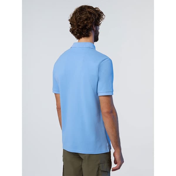 North Sails Kortærmet Polo Basic Blå M Mand