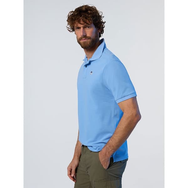 North Sails Kortærmet Polo Basic Blå M Mand