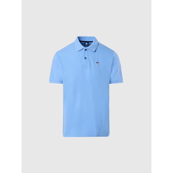 North Sails Kortærmet Polo Basic Blå M Mand