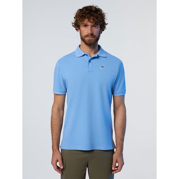 North Sails Kortærmet Polo Basic Blå M Mand