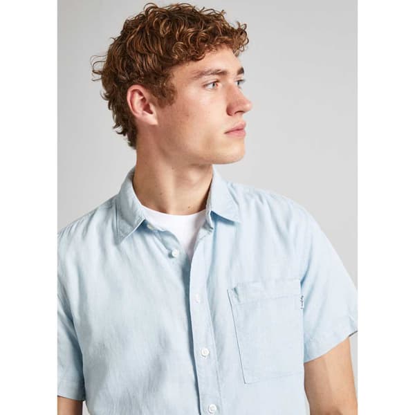 Pepe Jeans Kortärmad Tröja Paige Blå M Man