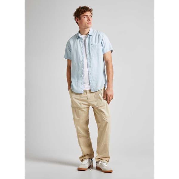 Pepe Jeans Kortärmad Tröja Paige Blå M Man