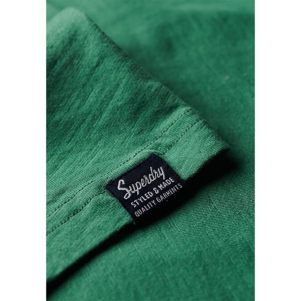 Superdry Kortärmad T-shirt Metallic Workwear Graphic Grönt M Man