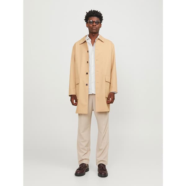 Jack & Jones Pitkähihainen Paita Parker Linen Stripe Valkoinen M Mies