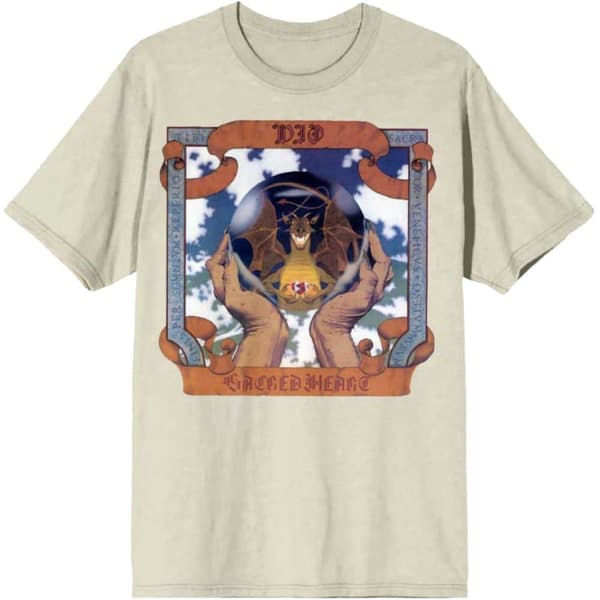 Dio Unisex T-Shirt: Sacred Heart (Medium)