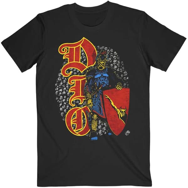 Dio Unisex T-Shirt: Skull Warrior (Small)