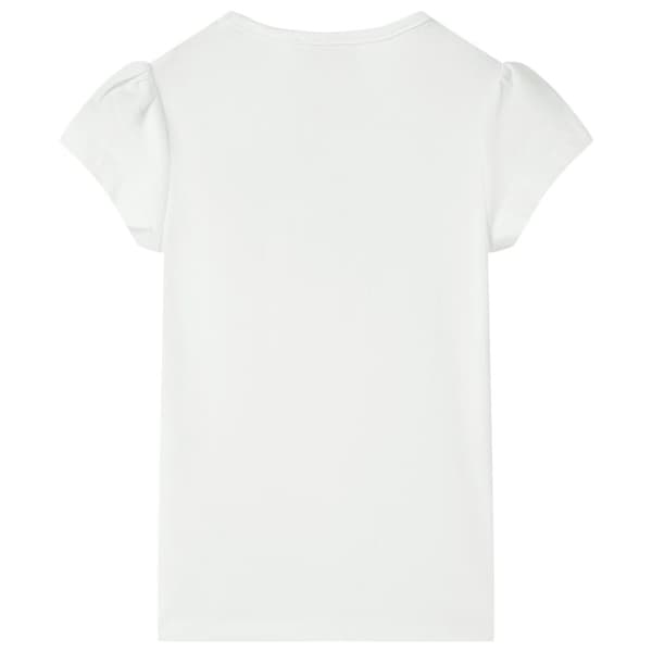 T-shirt för barn ecru 140