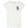 Miniatyrbild 1 av 7: T-shirt för barn ecru 140