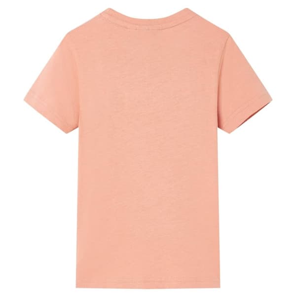 T-shirt för barn ljus orange 104