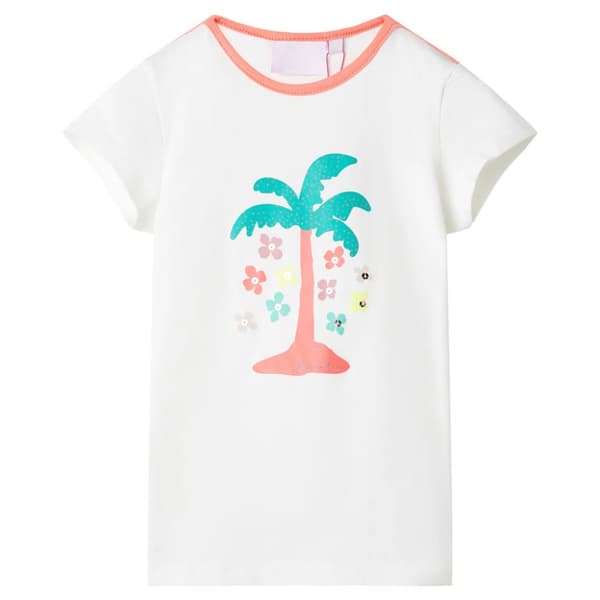 T-shirt för barn ecru 92