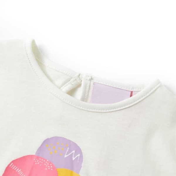 T-shirt för barn ecru 116