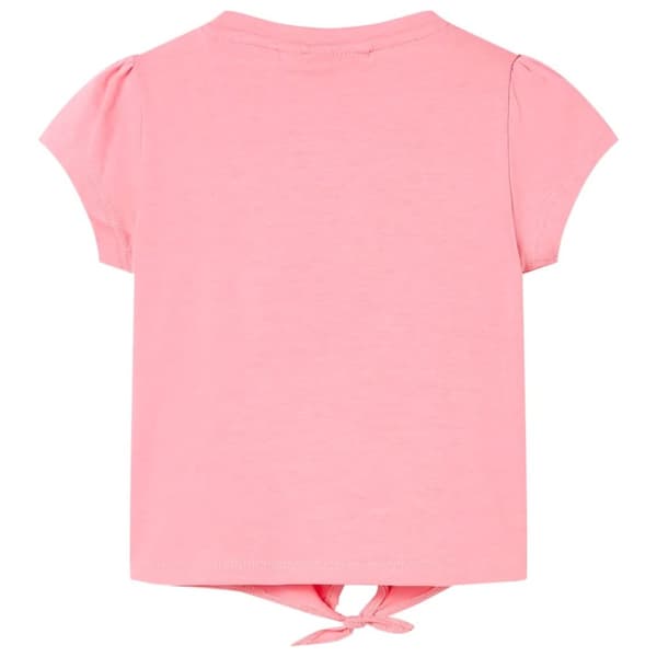 Lasten T-paita kirkas pinkki 104