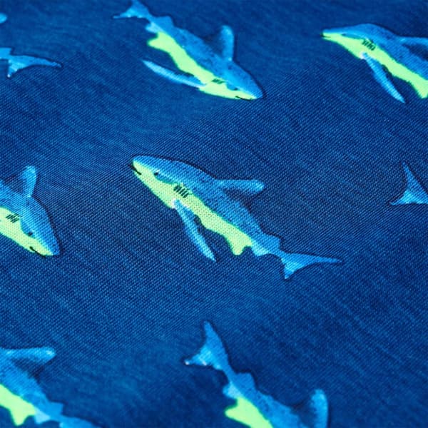 T-shirt til børn str. 92 mørkeblå