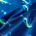 Miniatyrbillede 7 af 7: T-shirt til børn str. 92 mørkeblå