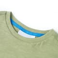 Miniatyrbild 3 av 7: T-shirt för barn ljus khaki 128