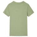 Miniatyrbild 2 av 7: T-shirt för barn ljus khaki 128